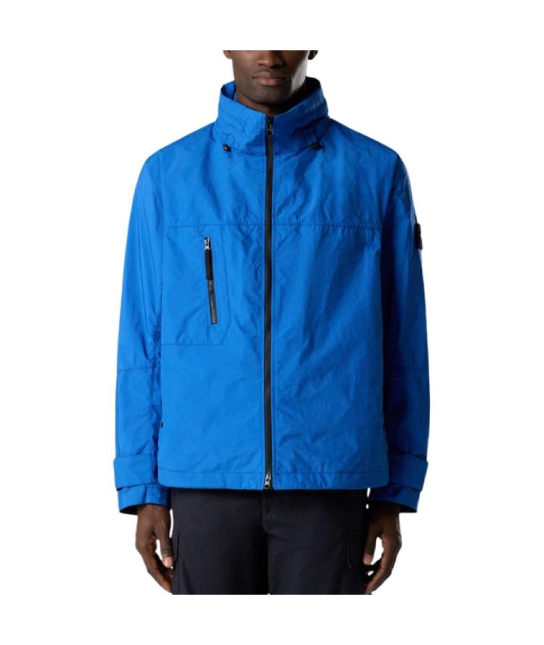 STONE ISLAND Синяя куртка, фото 5