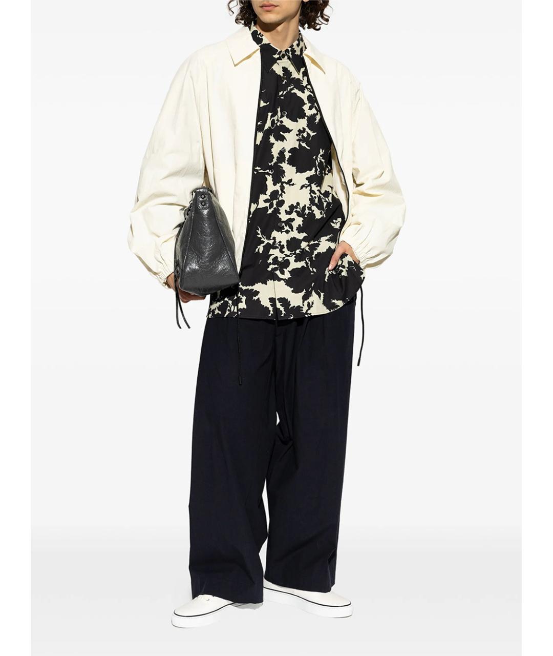 DRIES VAN NOTEN Мульти хлопковая кэжуал рубашка, фото 2