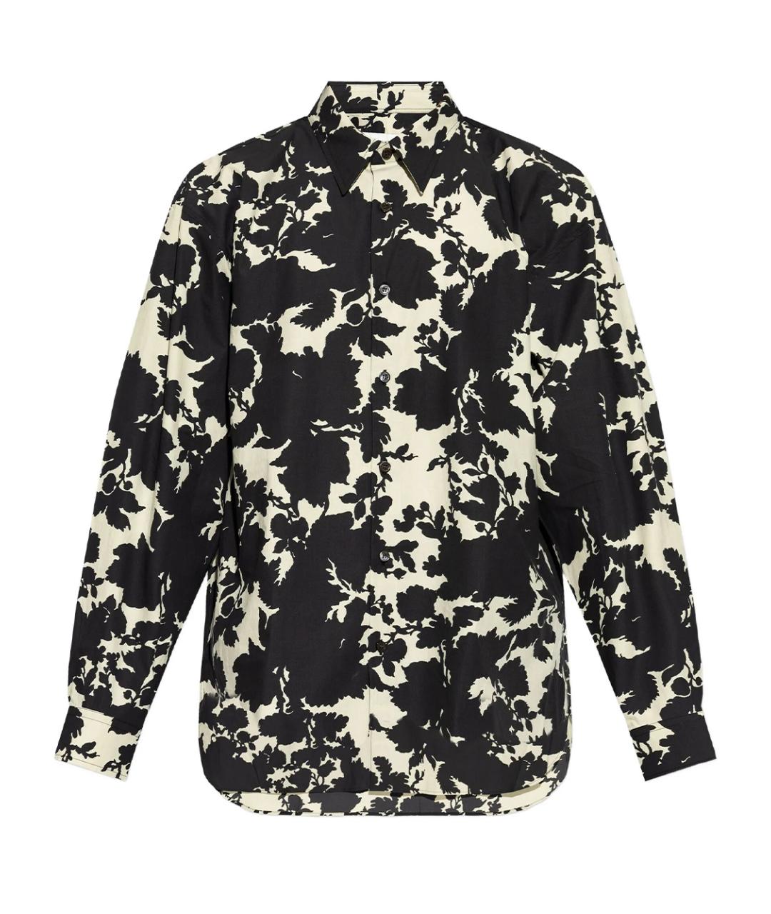 DRIES VAN NOTEN Мульти хлопковая кэжуал рубашка, фото 1