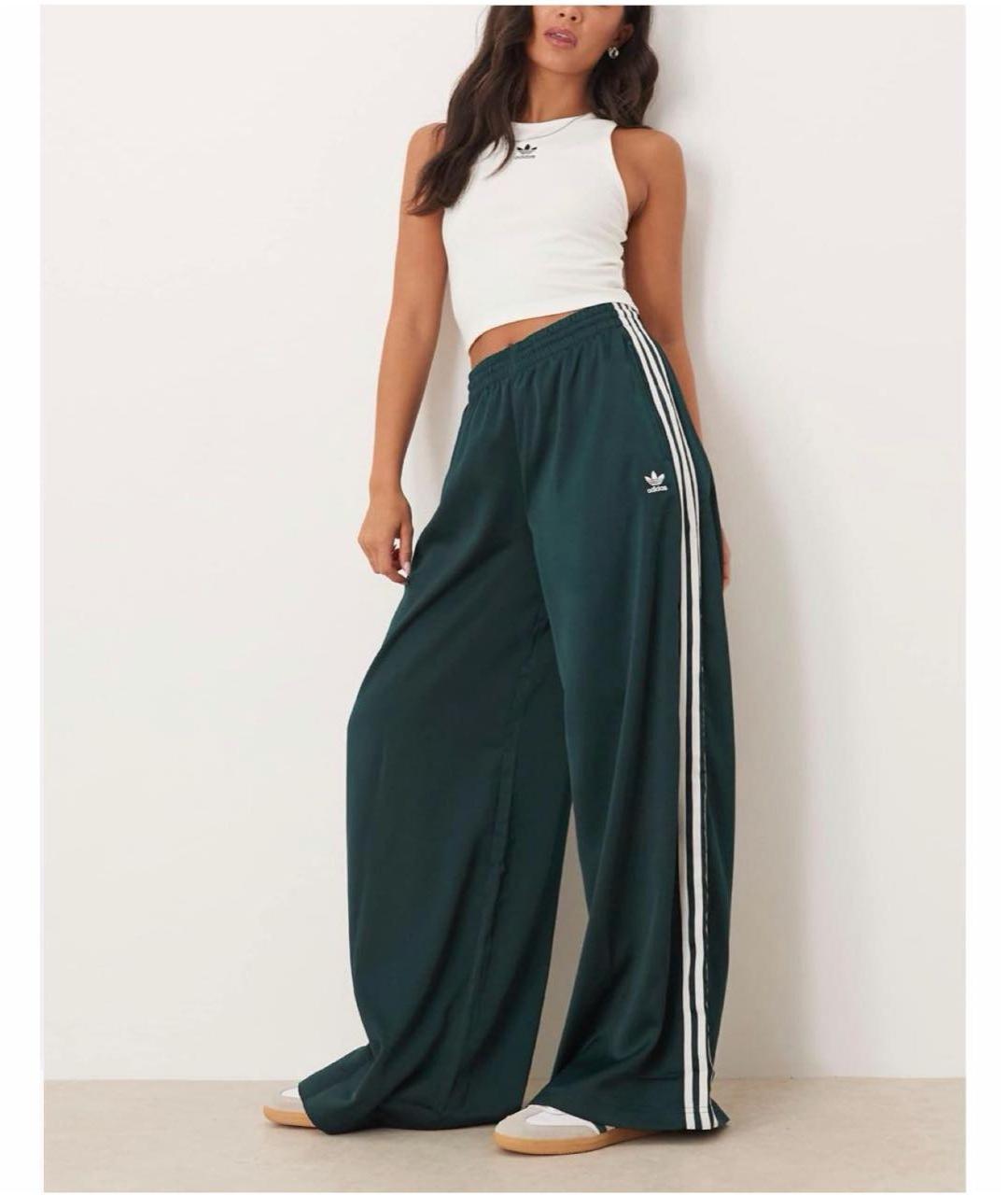 ADIDAS Зеленые спортивные брюки и шорты, фото 5