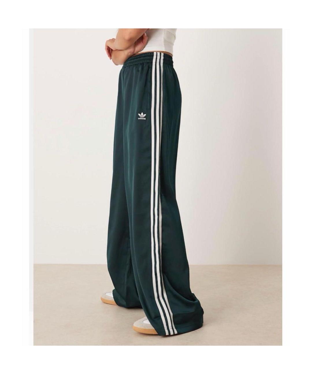 ADIDAS Зеленые спортивные брюки и шорты, фото 2