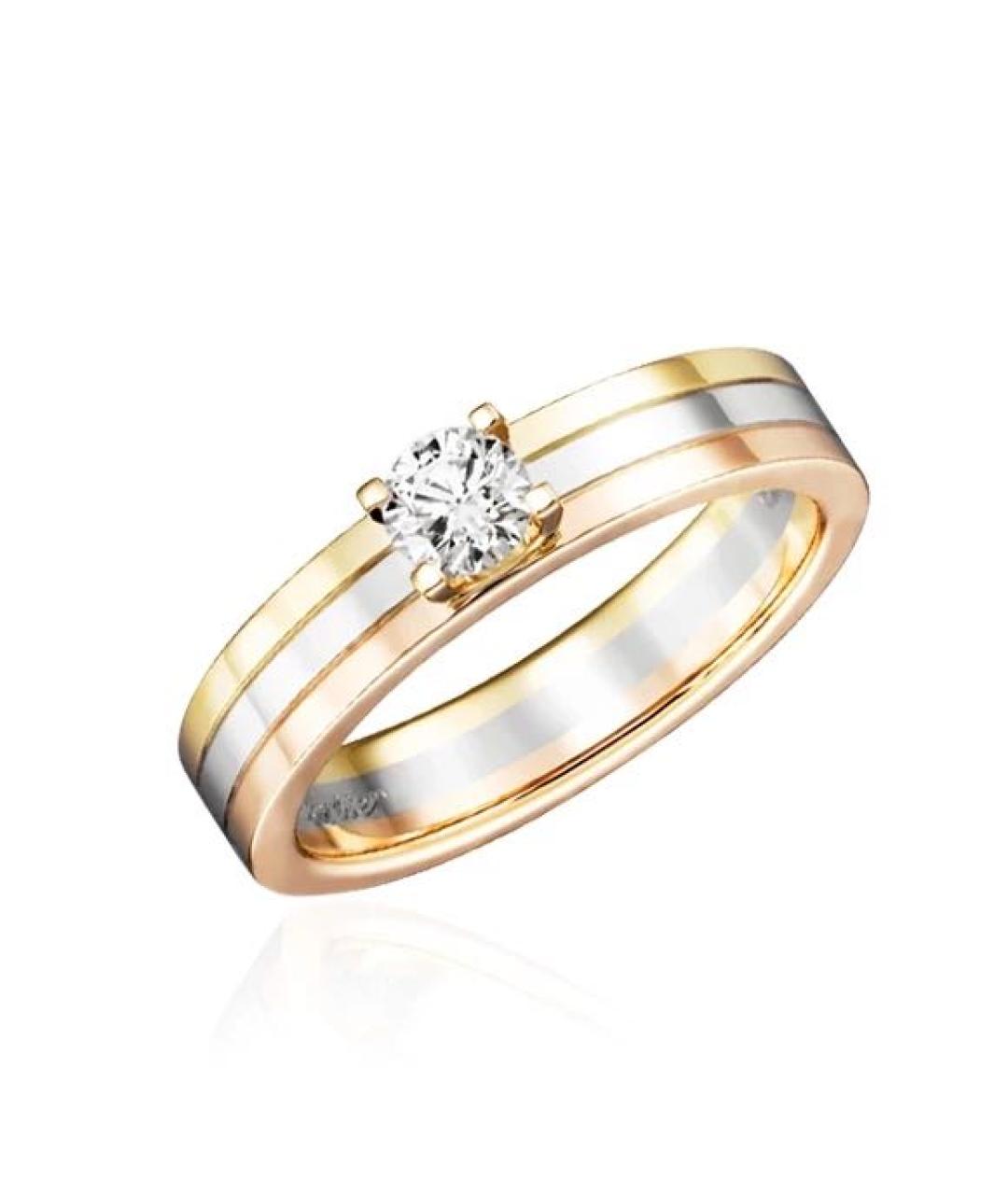 CARTIER Золотое кольцо из розового золота, фото 9