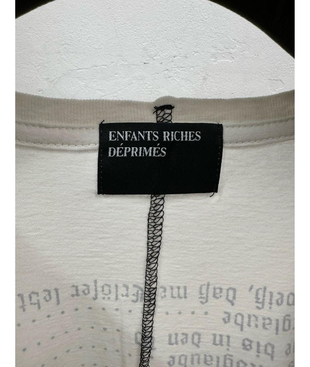 Enfants Riches Déprimés Белая хлопковая футболка, фото 5