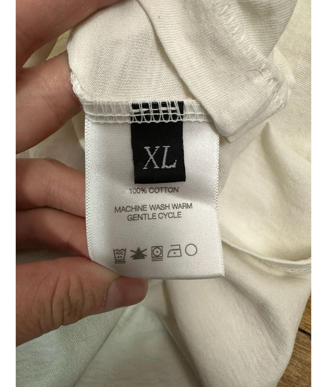 Enfants Riches Déprimés Белая хлопковая футболка, фото 7