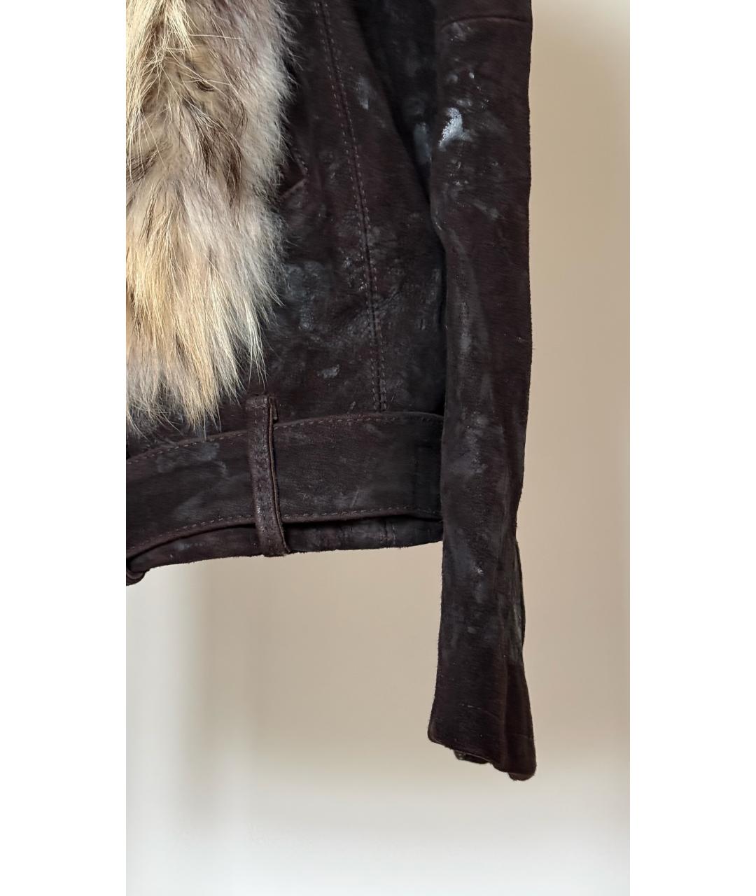BALMAIN Коричневая куртка, фото 3