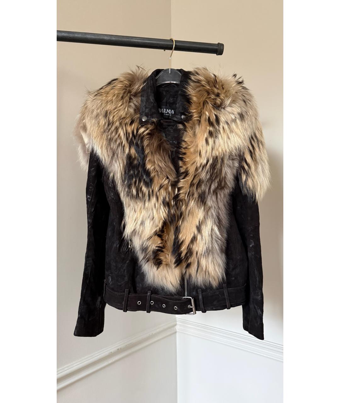 BALMAIN Коричневая куртка, фото 8