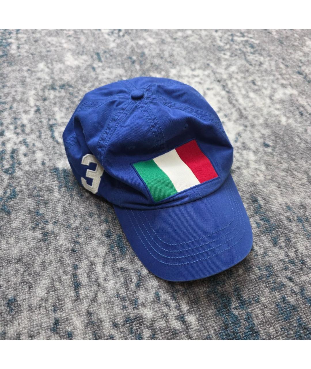 POLO RALPH LAUREN Синяя кепка/бейсболка, фото 3