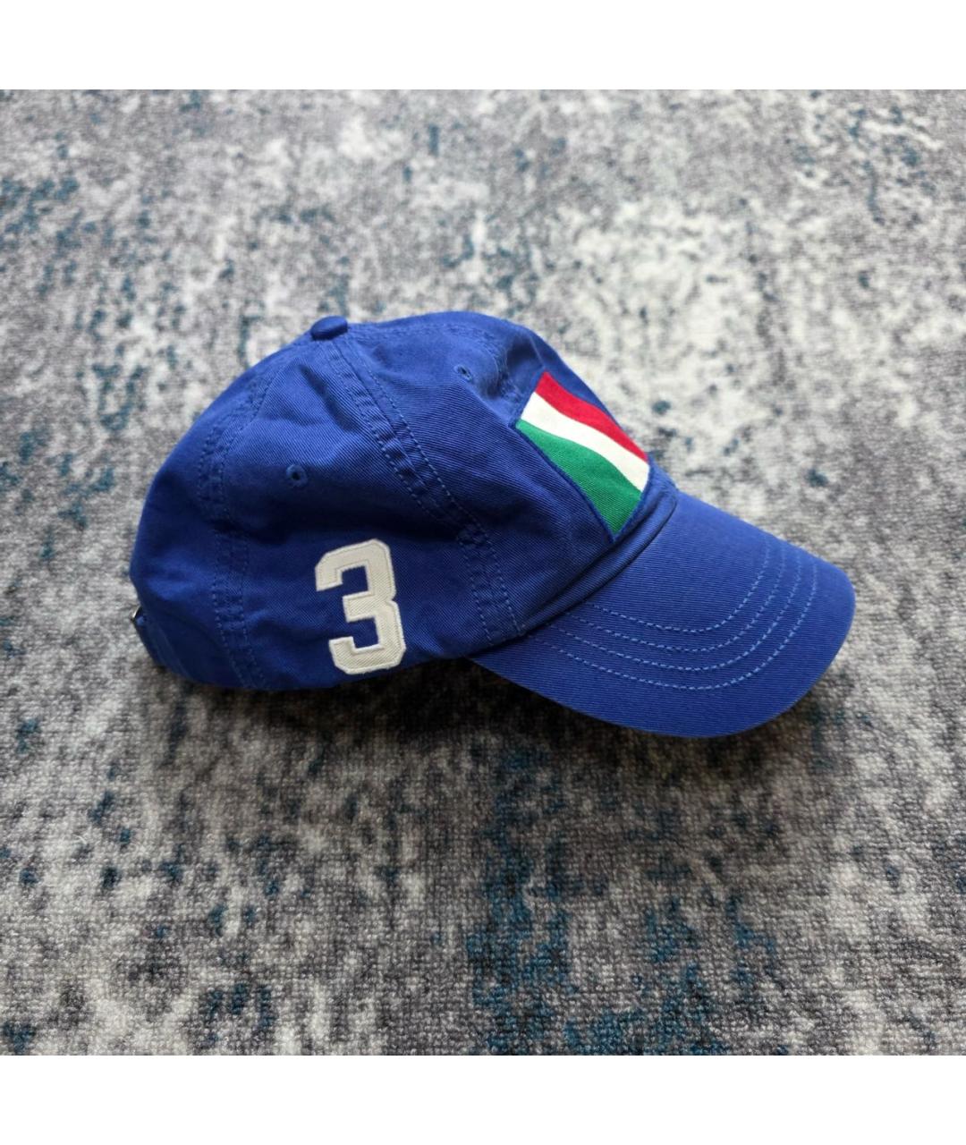 POLO RALPH LAUREN Синяя кепка/бейсболка, фото 2