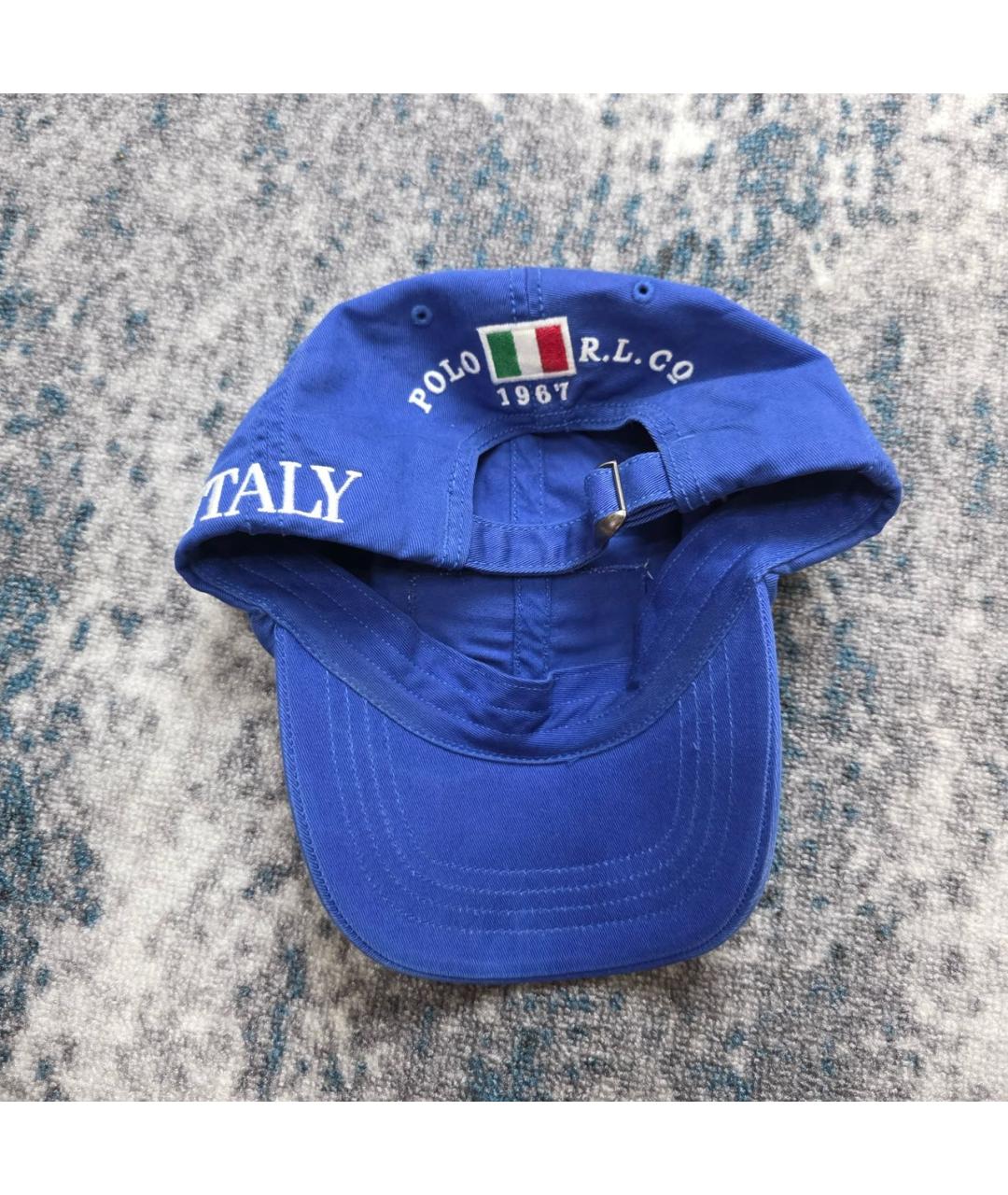 POLO RALPH LAUREN Синяя кепка/бейсболка, фото 4