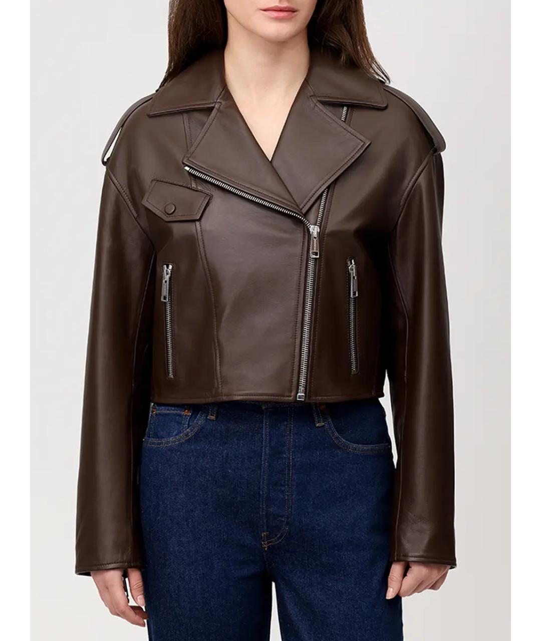 YVES SALOMON Коричневая куртка, фото 4