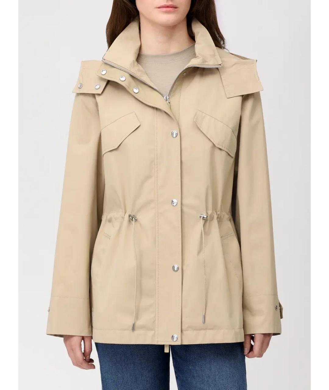 YVES SALOMON Бежевая парка, фото 4