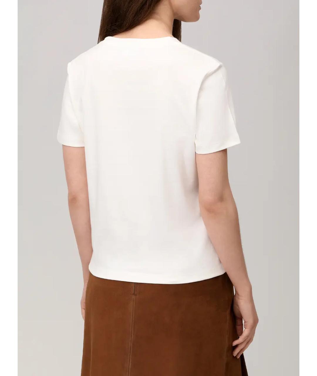 YVES SALOMON Белая футболка, фото 3