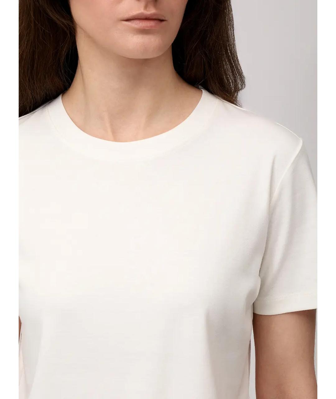 YVES SALOMON Белая футболка, фото 5