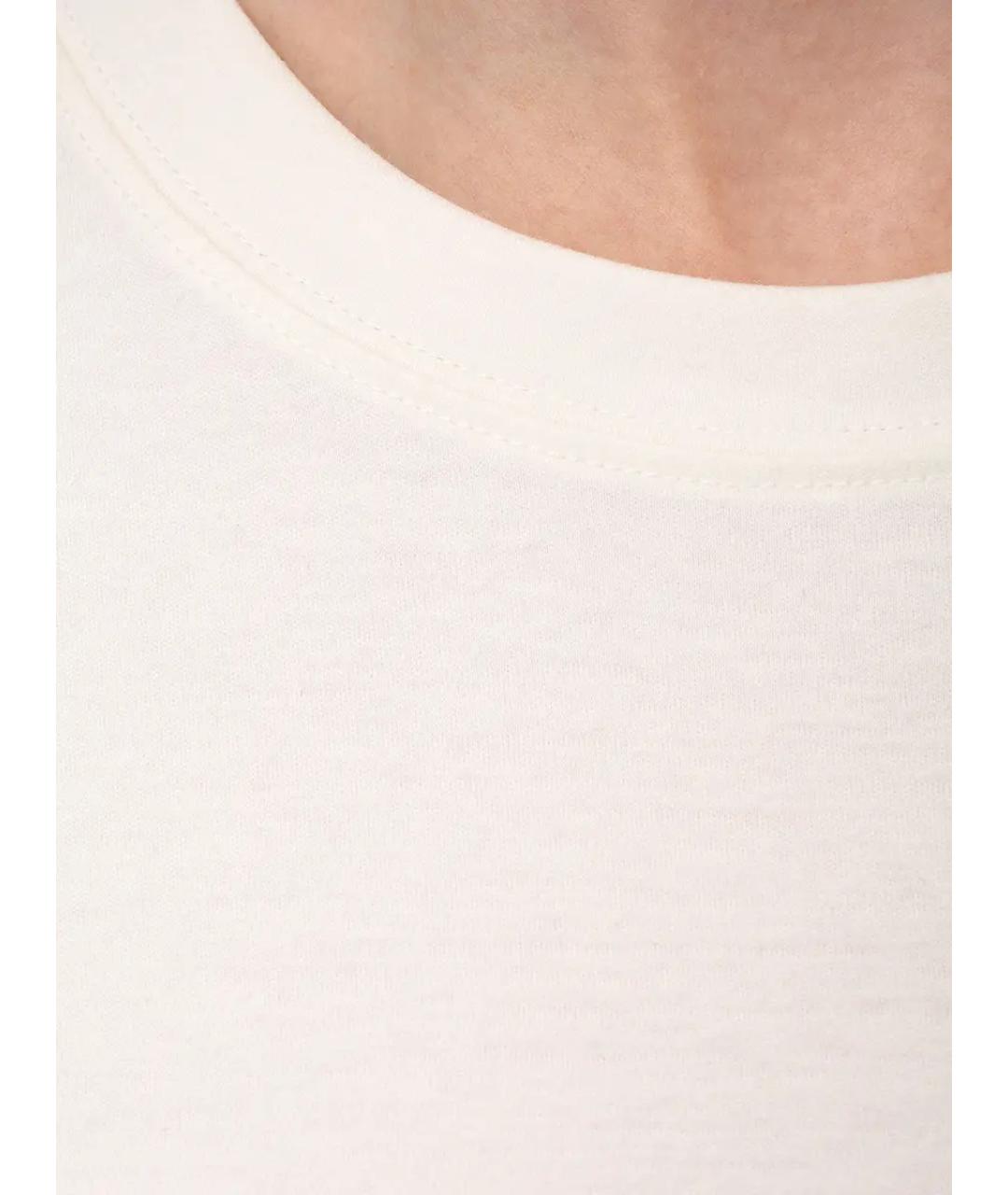 YVES SALOMON Белая футболка, фото 6