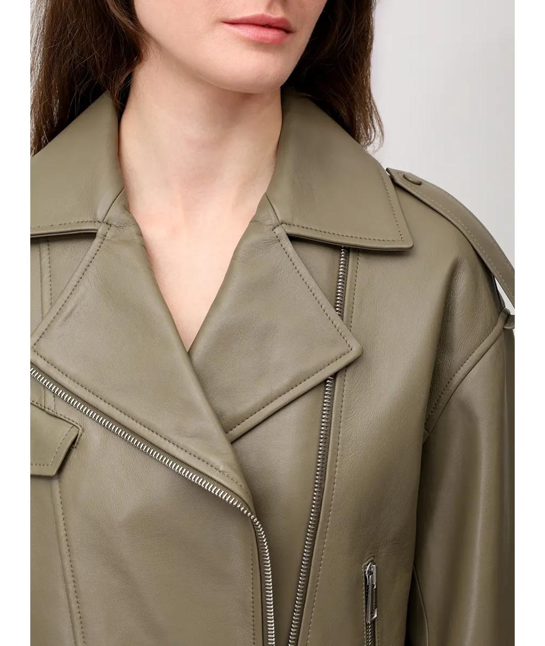 YVES SALOMON Зеленая куртка, фото 5