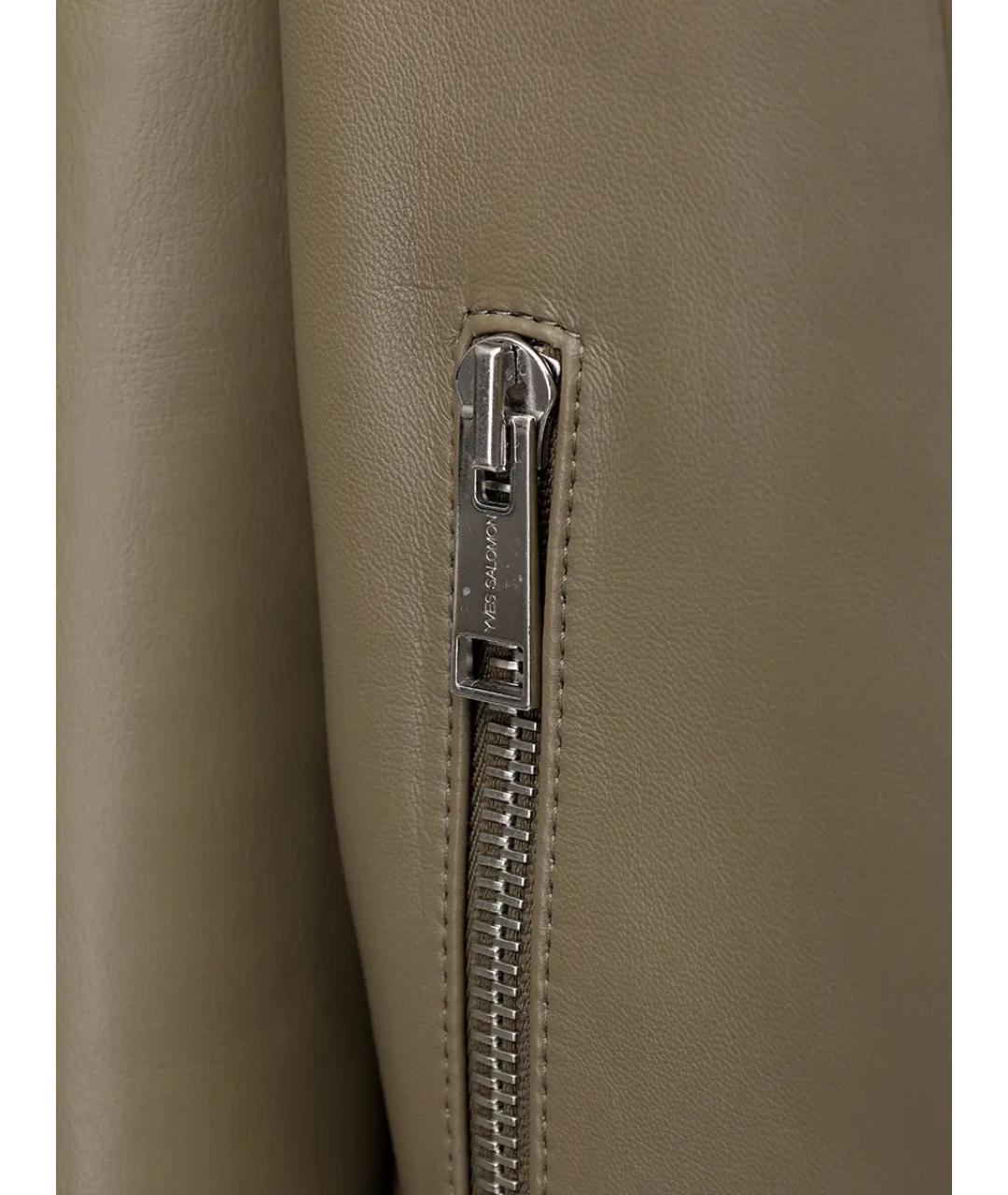 YVES SALOMON Зеленая куртка, фото 6