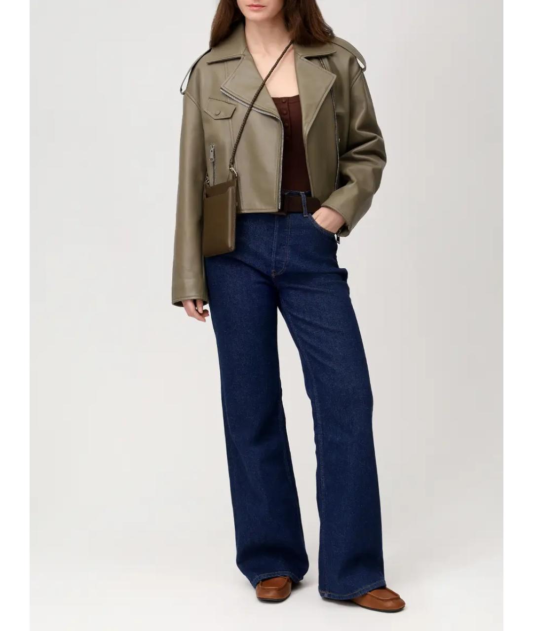 YVES SALOMON Зеленая куртка, фото 2