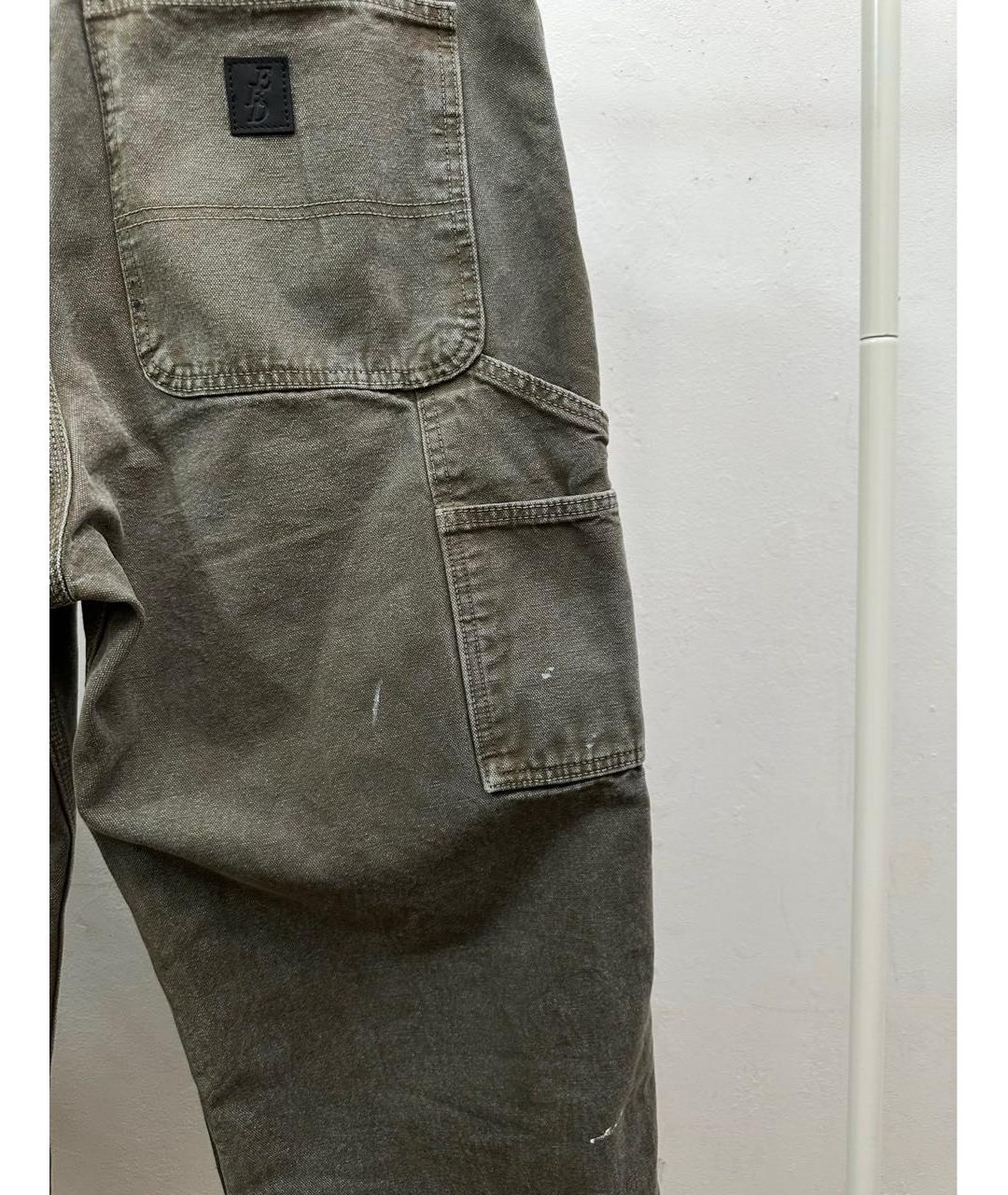 Enfants Riches Déprimés Хаки хлопковые джинсы, фото 6