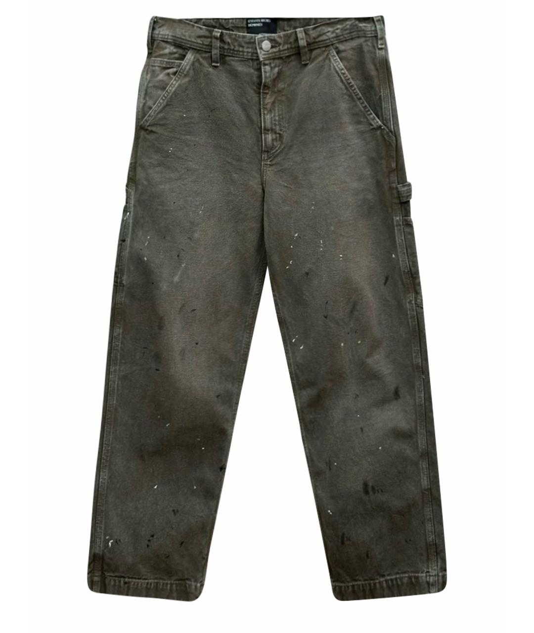 Enfants Riches Déprimés Хаки хлопковые джинсы, фото 1