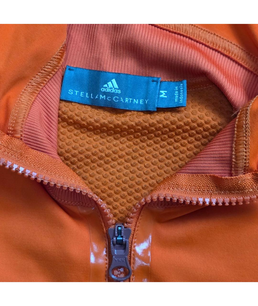 ADIDAS BY STELLA MCCARTNEY Оранжевая полиэстеровая спортивная куртка, фото 7