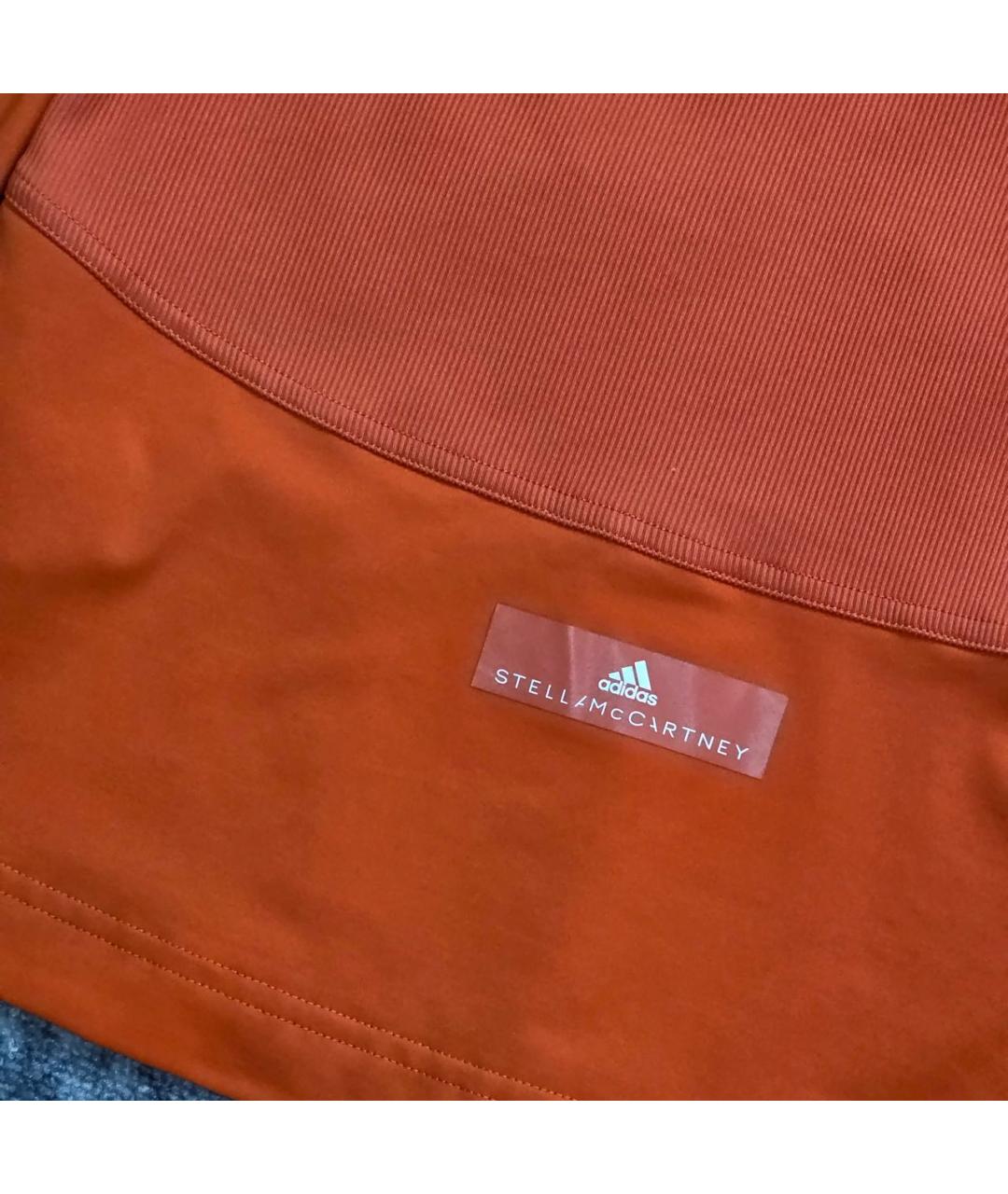 ADIDAS BY STELLA MCCARTNEY Оранжевая полиэстеровая спортивная куртка, фото 6