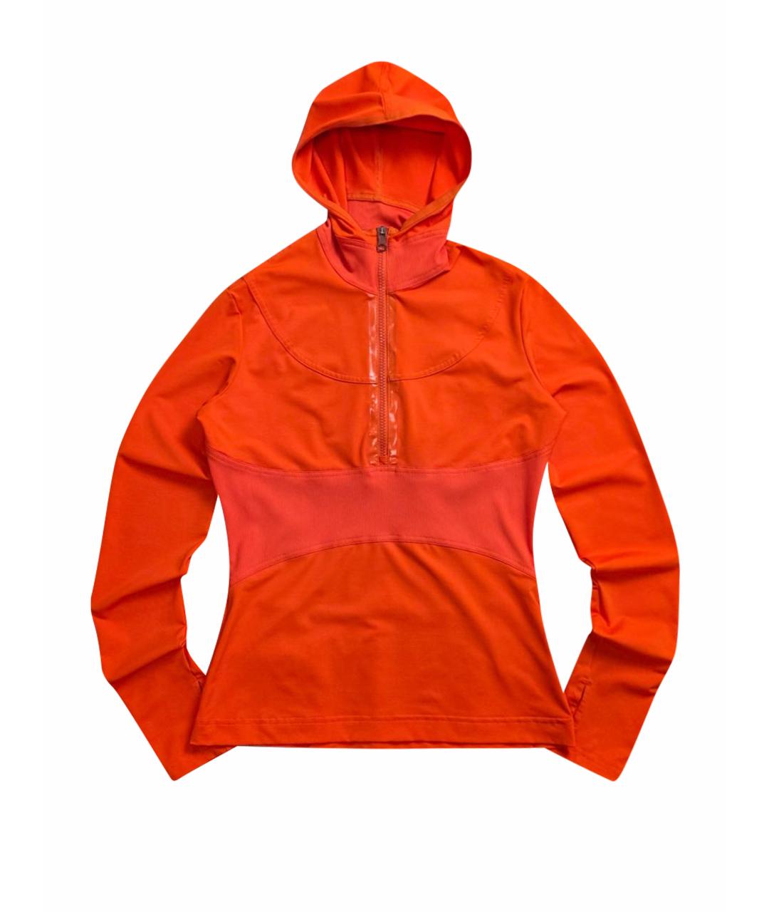 ADIDAS BY STELLA MCCARTNEY Оранжевая полиэстеровая спортивная куртка, фото 1