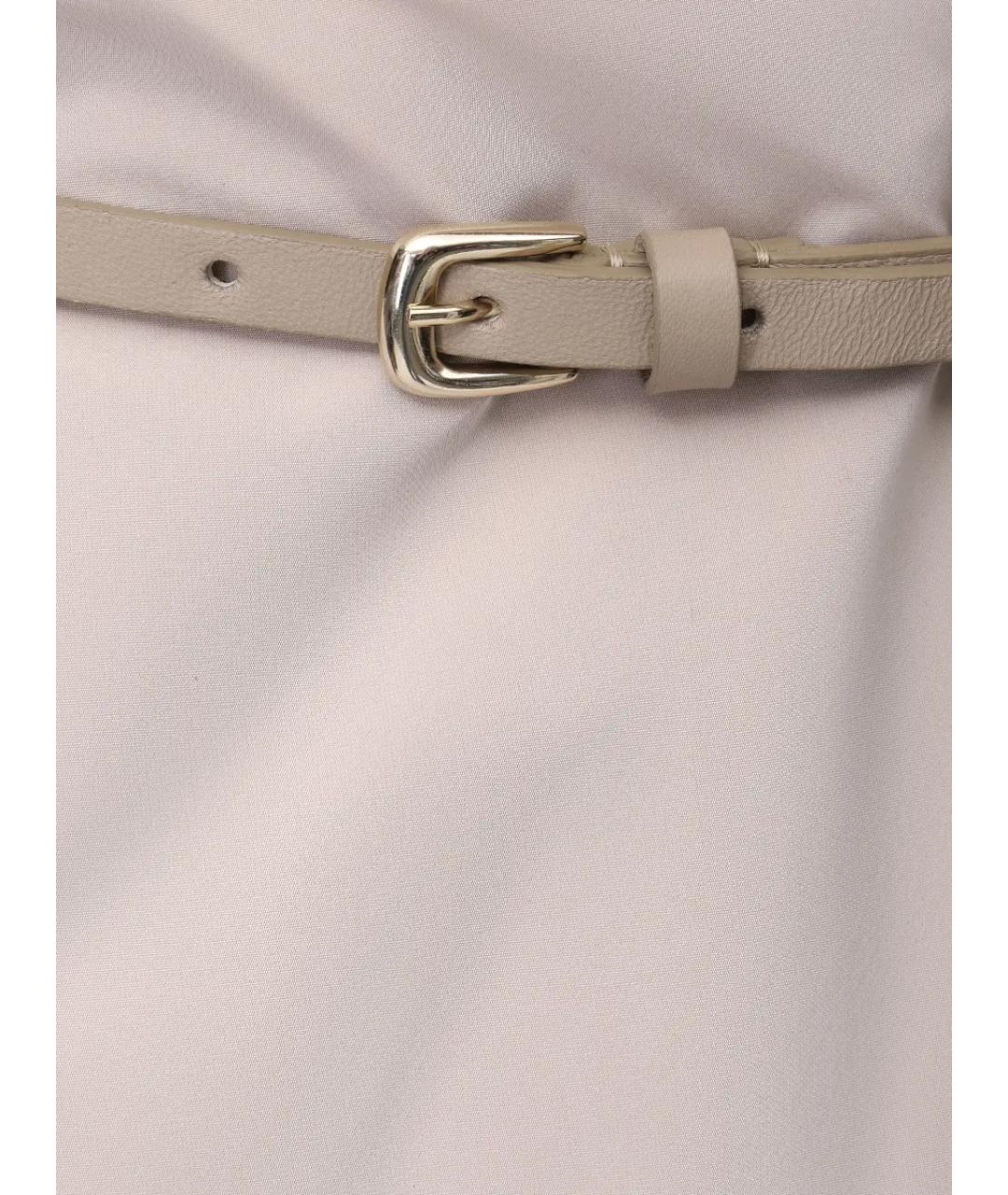 MANZONI 24 Бежевый тренч/плащ, фото 6