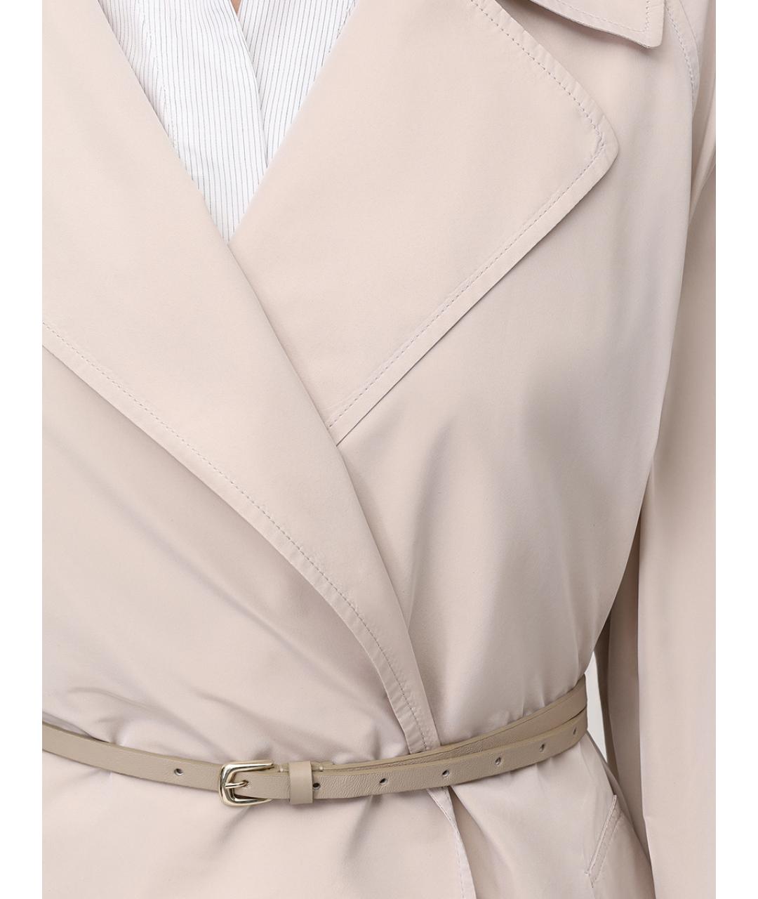 MANZONI 24 Бежевый тренч/плащ, фото 5