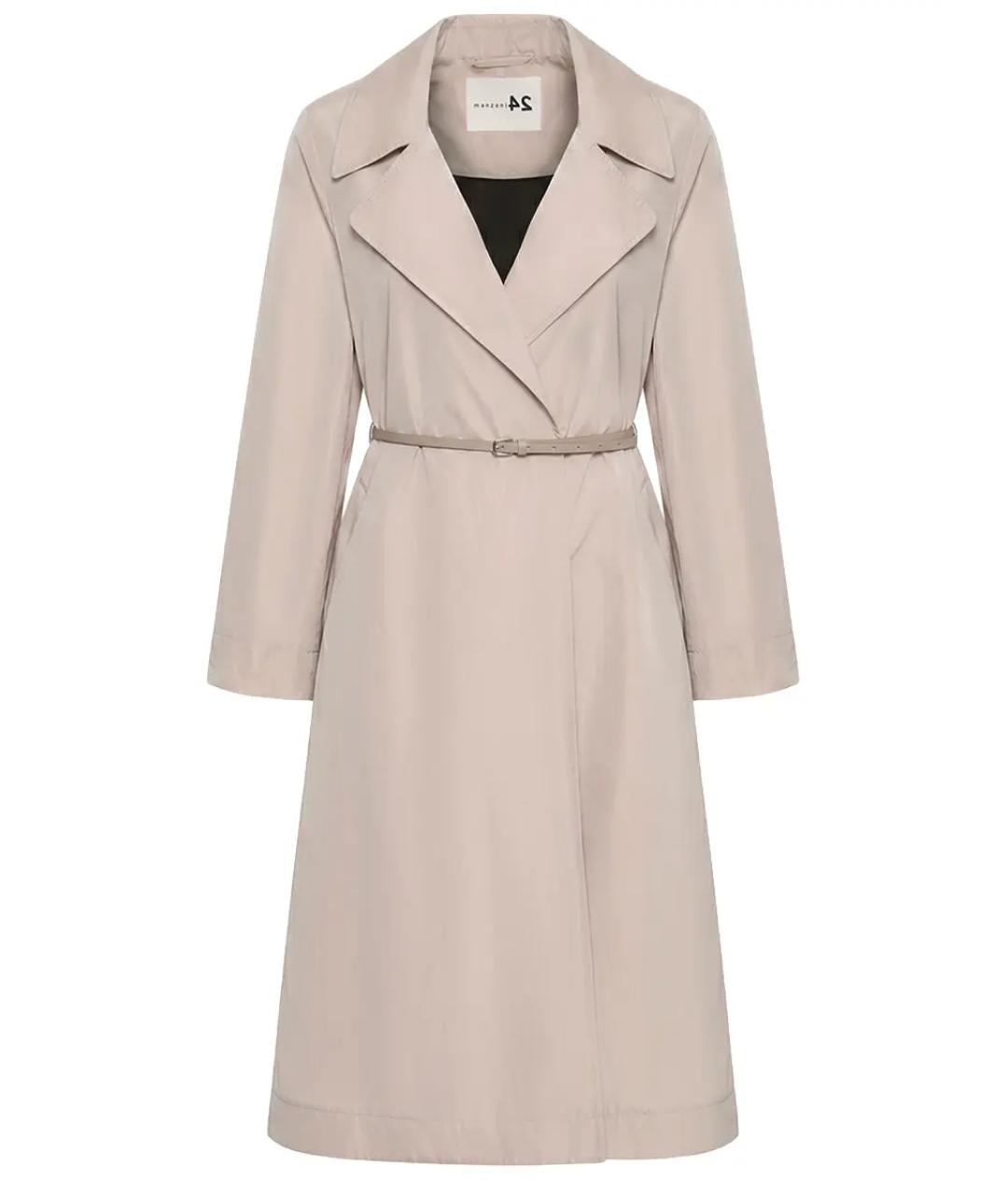 MANZONI 24 Бежевый тренч/плащ, фото 1