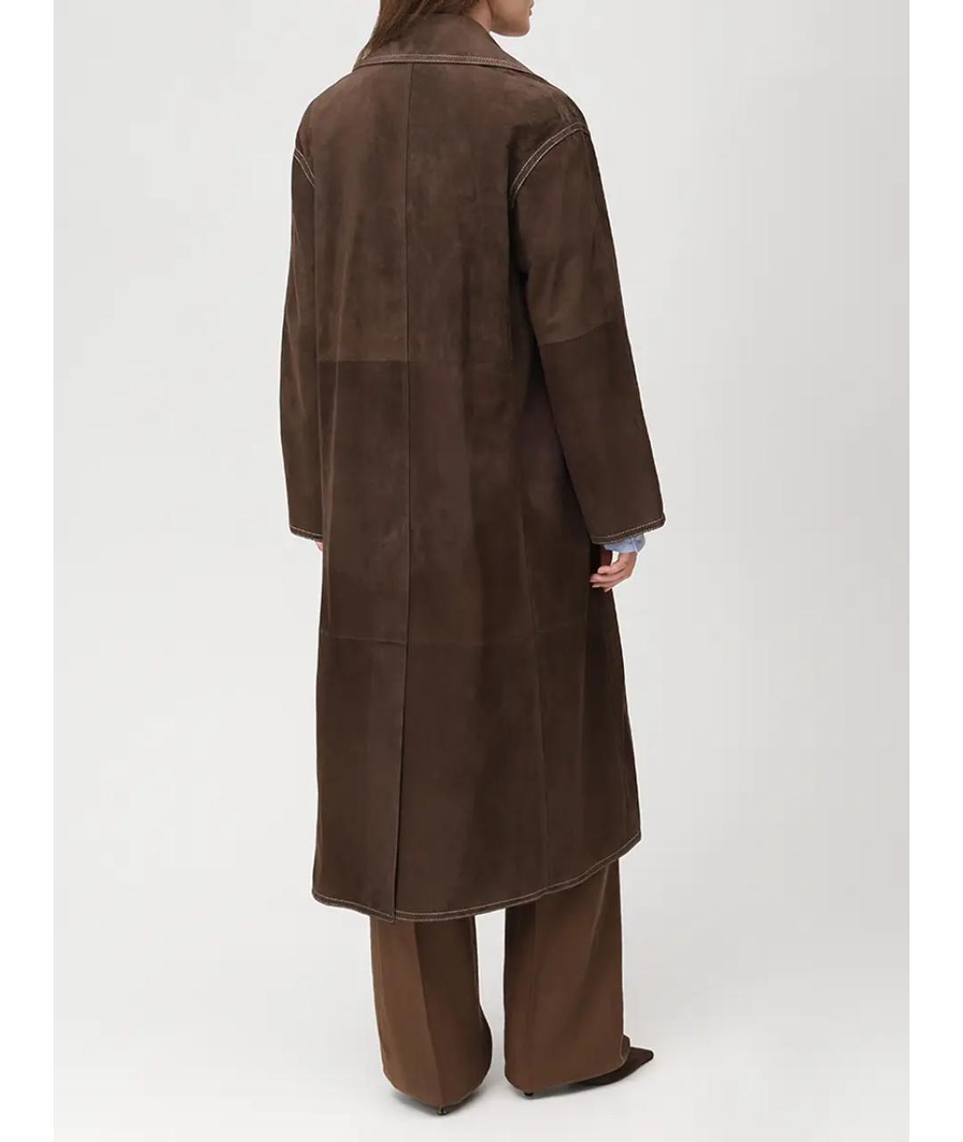 MANZONI 24 Коричневый тренч/плащ, фото 3