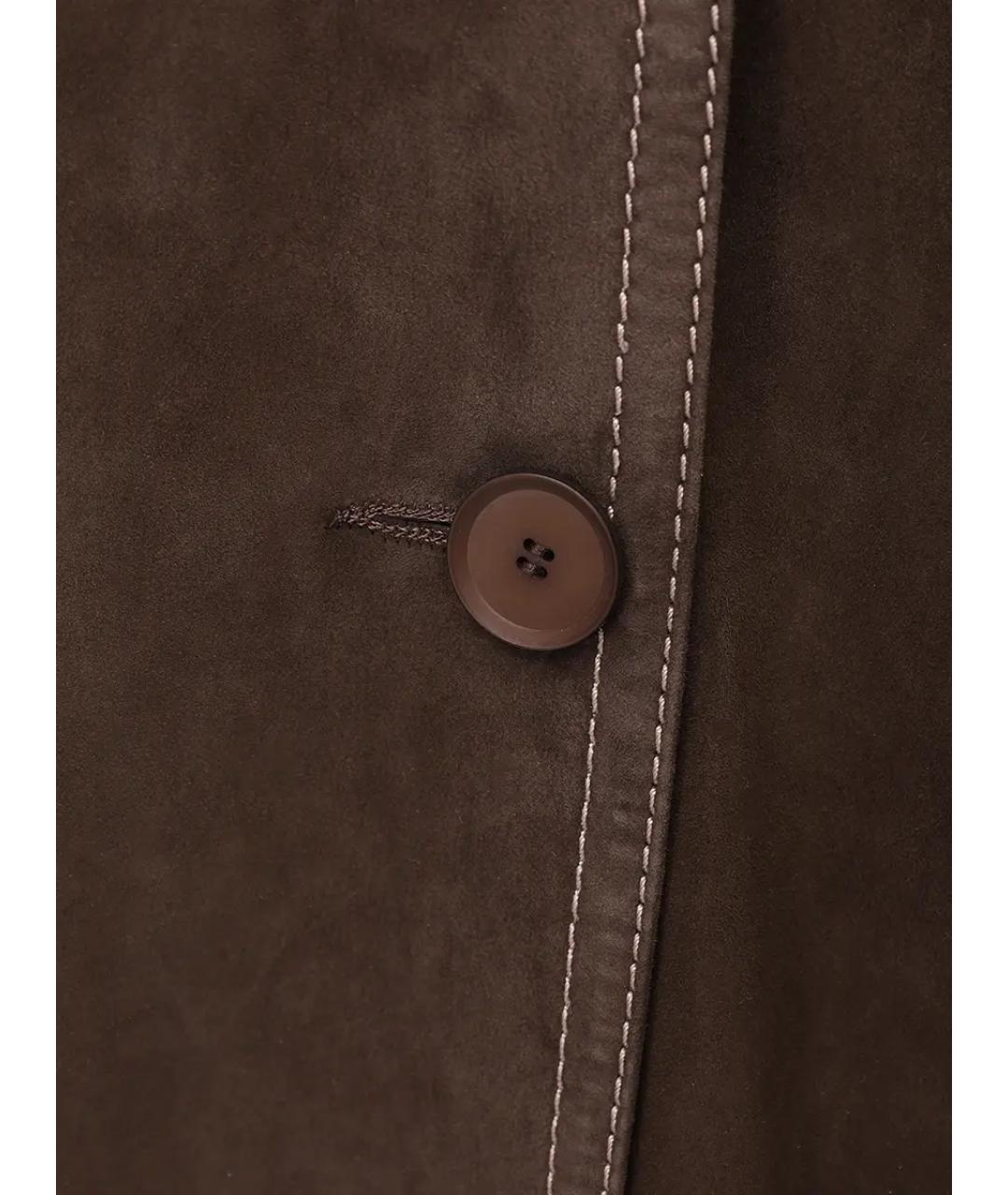 MANZONI 24 Коричневый тренч/плащ, фото 5