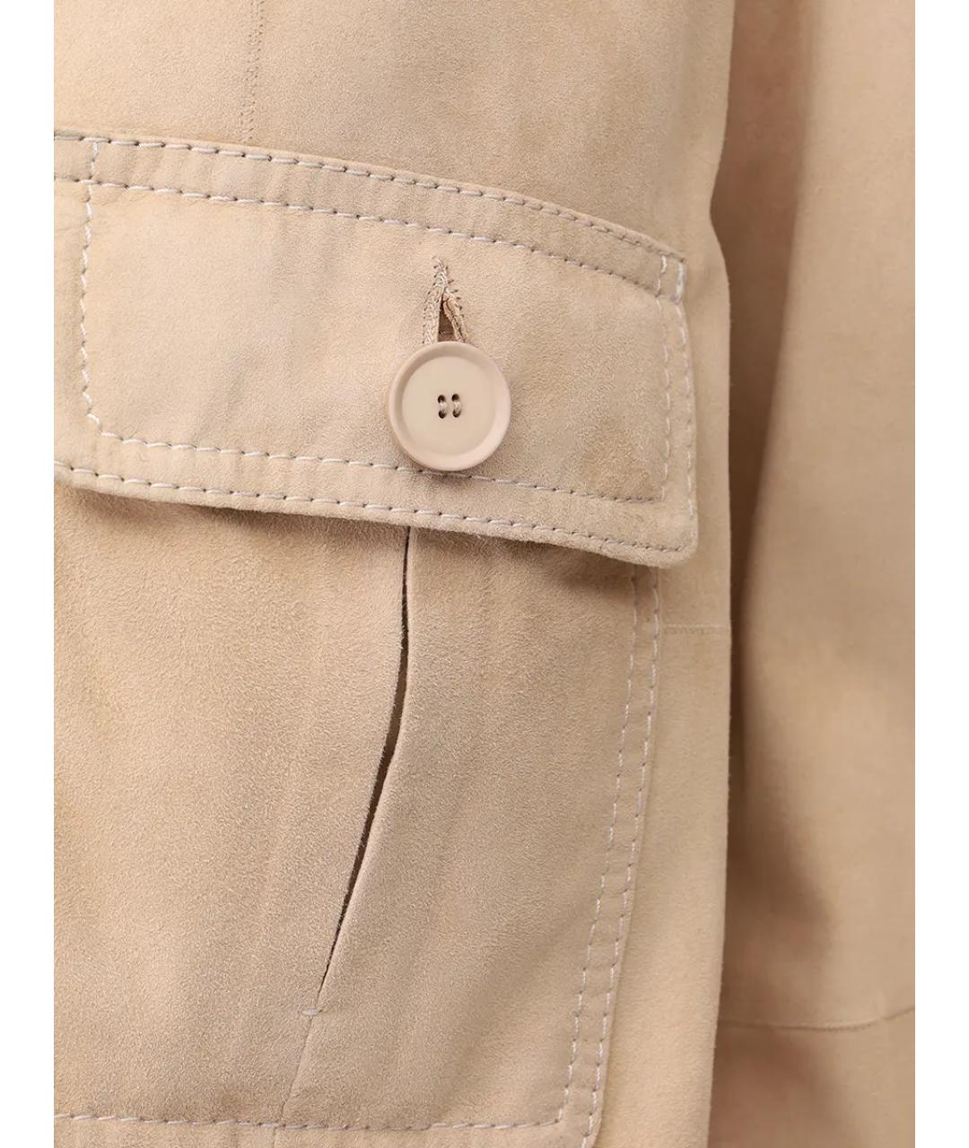 MANZONI 24 Бежевая куртка, фото 5