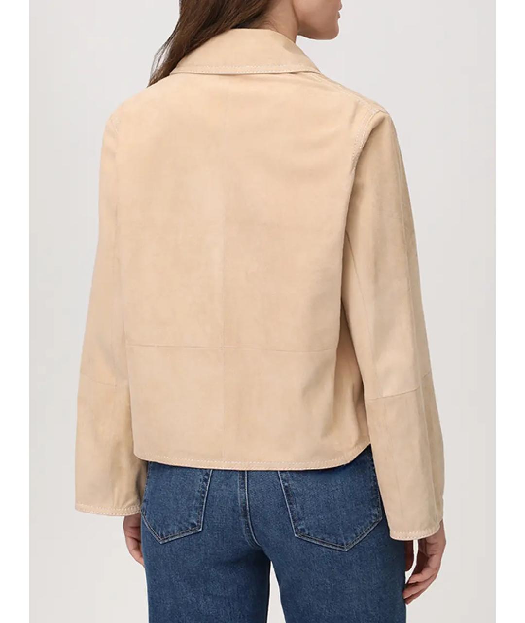 MANZONI 24 Бежевая куртка, фото 3