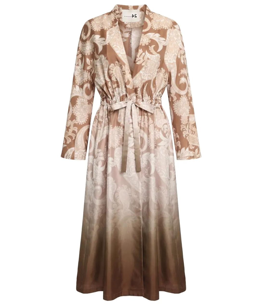 MANZONI 24 Коричневый тренч/плащ, фото 1