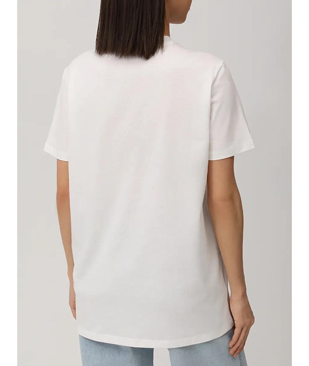 BLUMARINE Белая футболка, фото 3