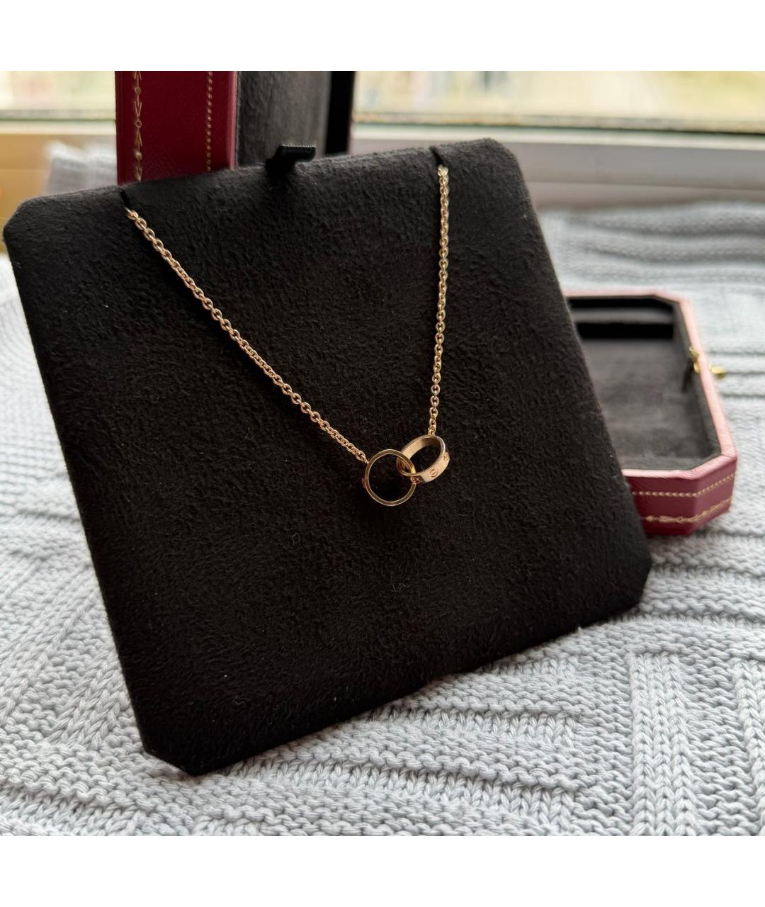 CARTIER Золотая подвеска из розового золота, фото 4