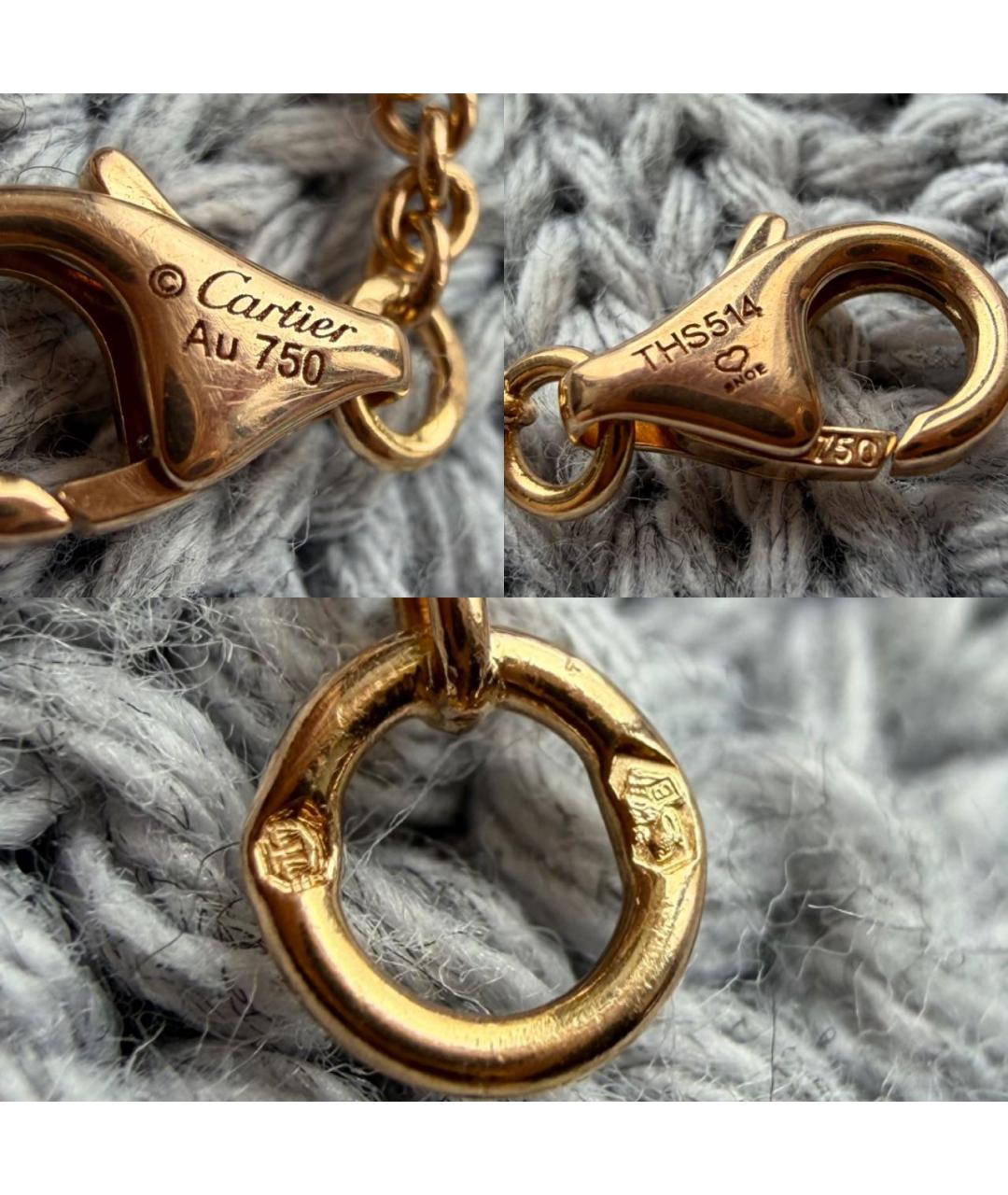 CARTIER Золотая подвеска из розового золота, фото 6