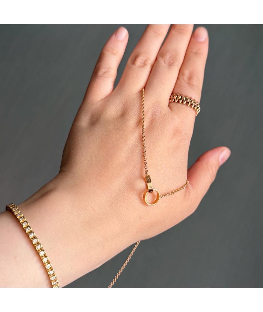 CARTIER Золотая подвеска из розового золота, фото 7