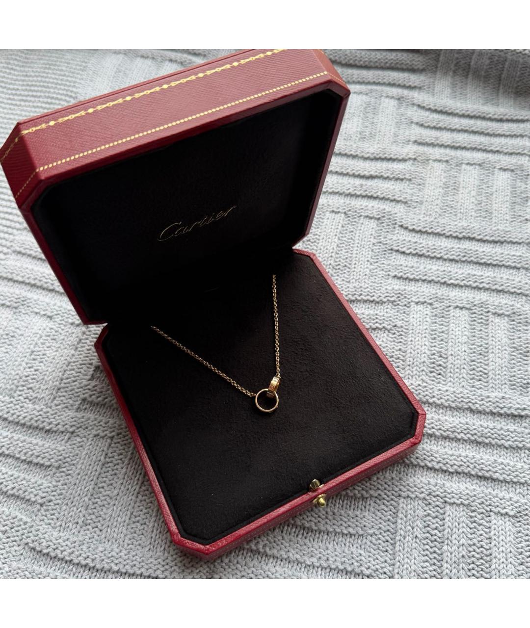 CARTIER Золотая подвеска из розового золота, фото 3