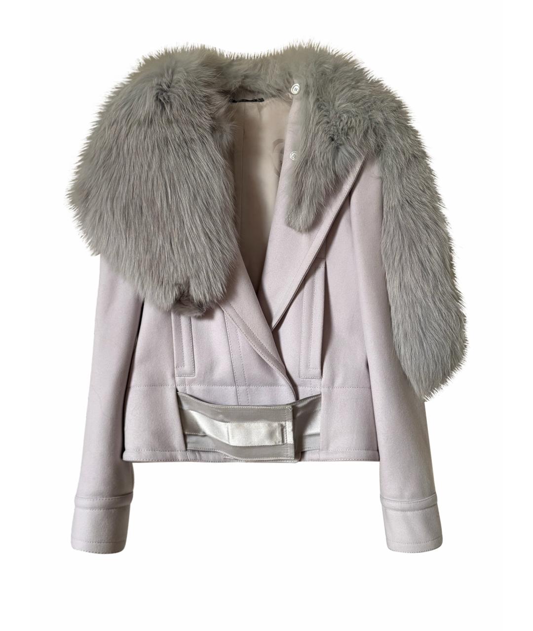 GUCCI Бежевая меховая куртка, фото 1