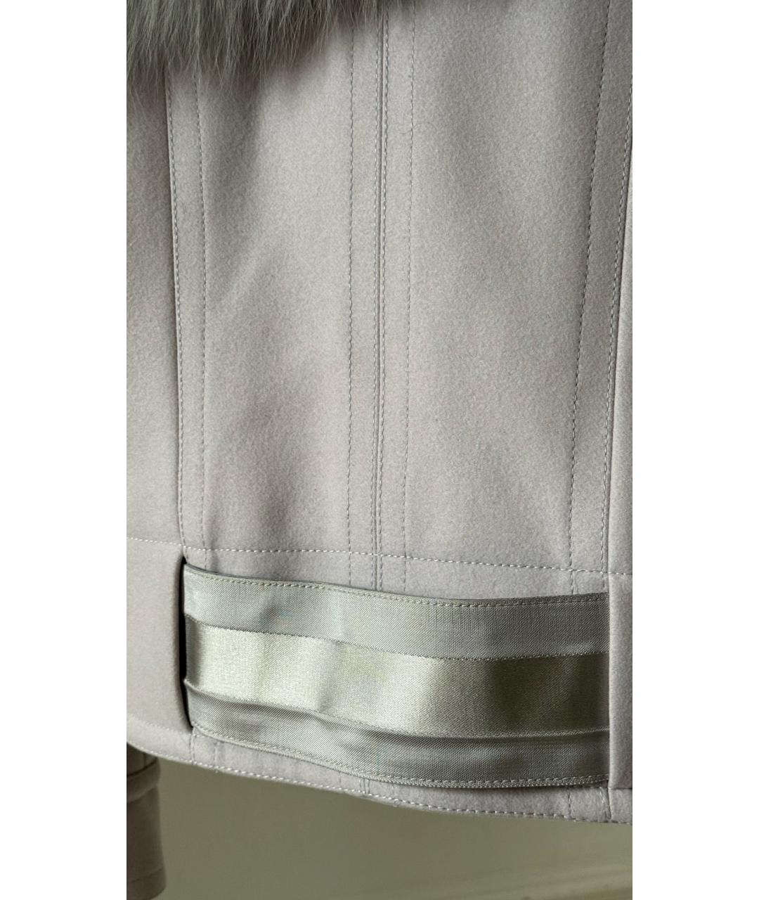 GUCCI Бежевая меховая куртка, фото 4