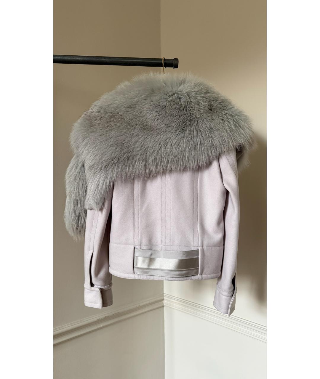 GUCCI Бежевая меховая куртка, фото 2