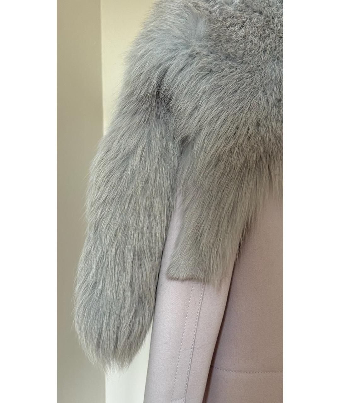 GUCCI Бежевая меховая куртка, фото 5