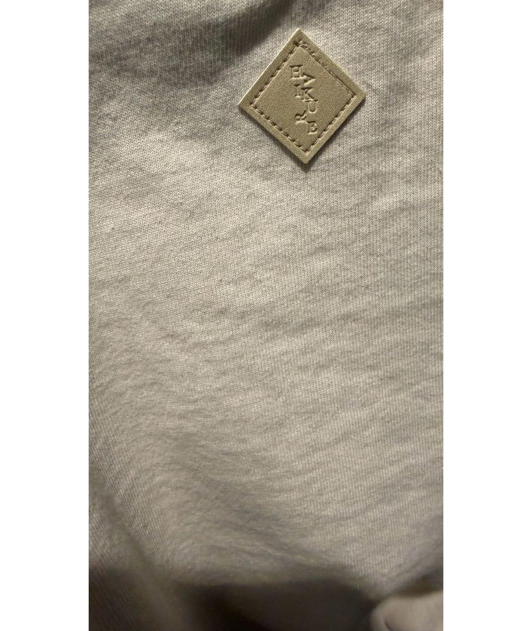 HAIKURE Бежевое шелковое повседневное платье, фото 3