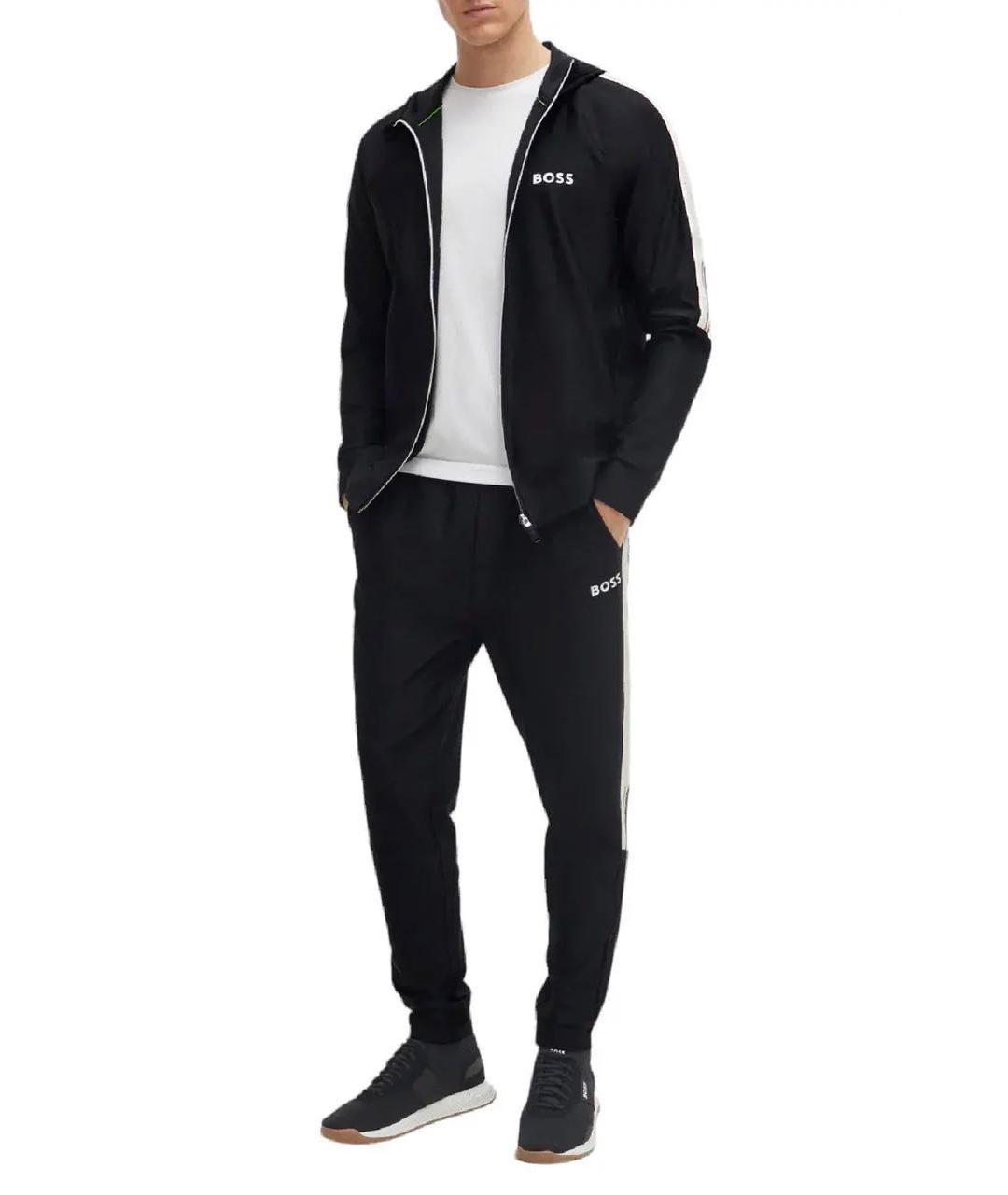 HUGO BOSS Черный полиэстеровый спортивный костюм, фото 9