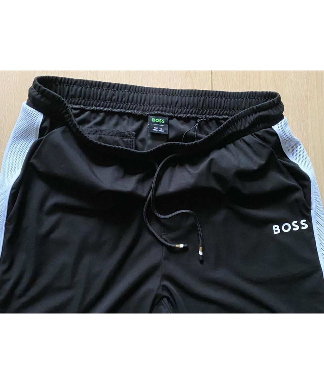 HUGO BOSS Черный полиэстеровый спортивный костюм, фото 7