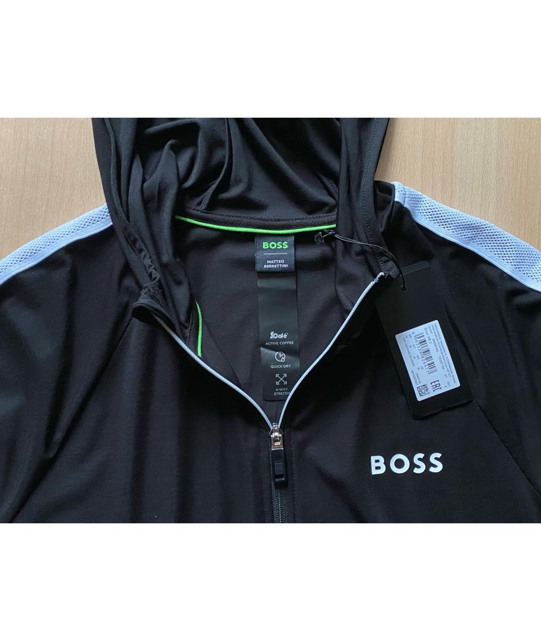 HUGO BOSS Черный полиэстеровый спортивный костюм, фото 5