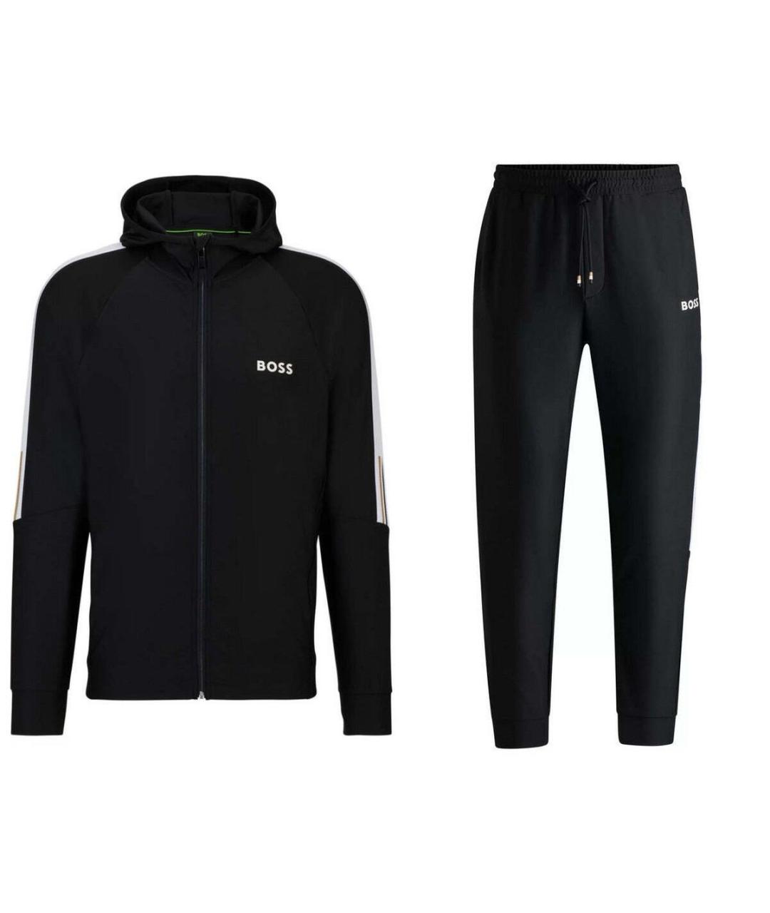 HUGO BOSS Черный полиэстеровый спортивный костюм, фото 4