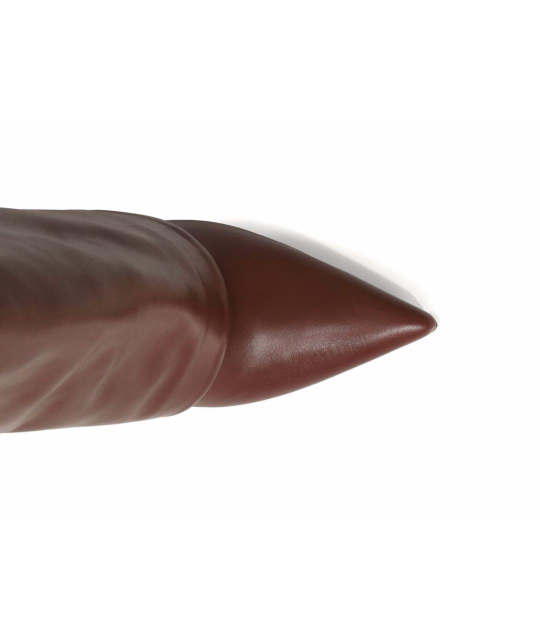 LE SILLA Коричневые кожаные сапоги, фото 3