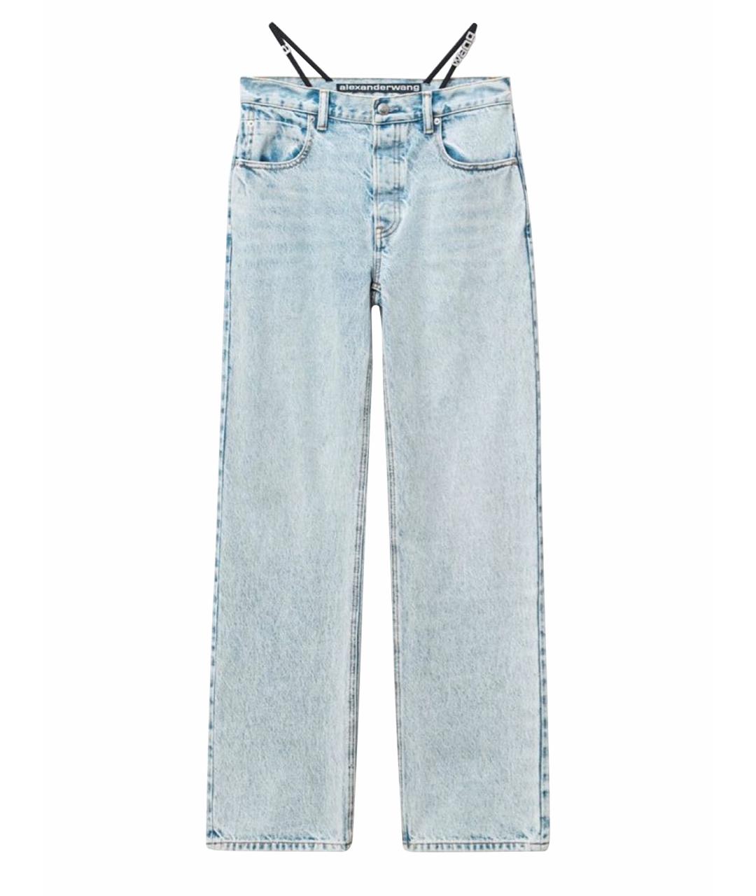 ALEXANDER WANG Хлопковые прямые джинсы, фото 1